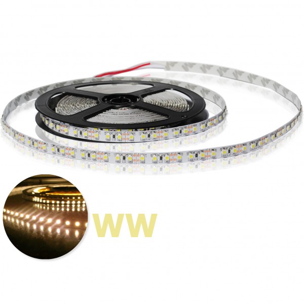 Flexibele LED strip Warm Wit 3528 120 LED/m - Per meter
